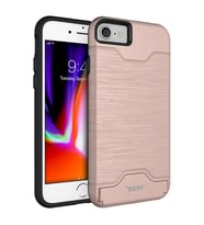 Buff iPhone 8/7 ile Uyumlu Slim Folder Kılıf Rose Gold