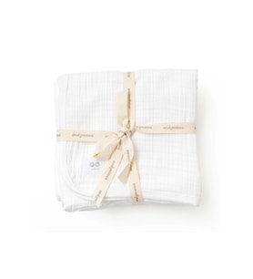 Ac25870 Müslin Home Bebek Battaniye 105*120 White