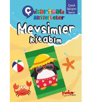 Çıkartmalı Aktiviteler Mevsimler Kitabım