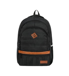GALB Leather Siyah Backpack 45x30x16cm Yuksek Kalite Kalem Bolmeli Astarli Cift Suluklu Notebook