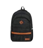 GALB Leather Siyah Backpack 45x30x16cm Yuksek Kalite Kalem Bolmeli Astarli Cift Suluklu Notebook