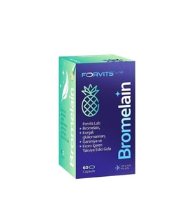 Forvits Lab Bromelain 60 Kapsül (Renksiz)