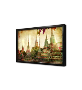 Bangkok Şehir Çerçeveli Mdf Tablo
