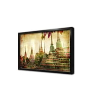 Bangkok Şehir Çerçeveli Mdf Tablo