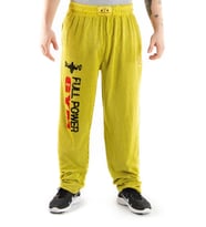 Full Power Gym Alt Spor Eşofman Sarı