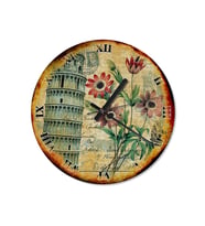 bilge Tasarım Duvar Saati 35 x 35 CM (Karışık)