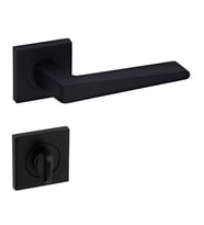 Arpat Porto Kare Rozetli Wc Kapı Kolu Mat Siyah