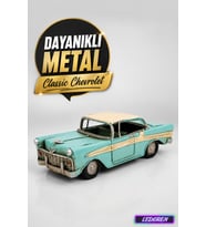Dekoratif Metal Araba Klasik Vintage El Yapımı Nostaljik Biblo Ofis Ev Dekoru Hediyelik 0910A-2756