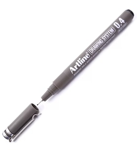 Artline Çizim Kalemi 0.4 mm Siyah EK-234