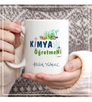 KİMYA ÖĞRETMENİ KUPA BARDAK