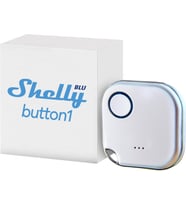 BLU Button1 – Beyaz Eylemleri ve Sahneleri Etkinleştirmek için Akıllı Bluetooth Düğmesi Çoklu Tıkla Etkinleştirme Anında Tepki Süresi Ses ve Işık Alarmı iOS Android Uygulaması