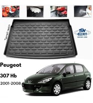 Peugeot 307 Bagaj Havuzu Paspası