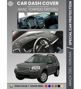 LAND ROVER FREELANDER (2006-2014) Torpido Örtüsü Torpido Koruma Tam Uyum Araca Özel Kaymaz