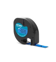 DYMO S0721650 LetraTag Plastik Şerit ( 12 mm X 4 mt ) , Mavi (59426) 91205