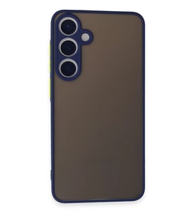 Galaxy S24 Kılıf Montreal Silikon Kapak - Lacivert