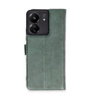 Xiaomi Redmi 13C Kılıf Trend S Plus Kapaklı Kılıf - Yeşil