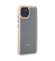 Samsung Galaxy A03 Kılıf Dora Kapak - Pudra