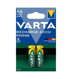 Varta T399 1.2V 1600 mAh Şarjlı AA Kalem Pil (2'li Paket)
