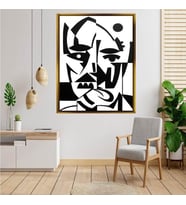 Altın  Çerçeveli tablo n1292