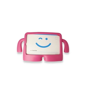 Apple iPad 2025 10.9 10.Nesil (A16) Kılıf Karakter Tablet Silikon - Pembe