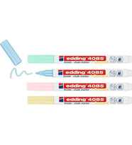 Edding 4085 Sıvı Tebeşir Kalemi 4'lü Blister PASTEL 