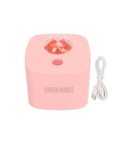 Jasper Pembe Night Light Renkli Gökyüzü Lambası (Beyaz)