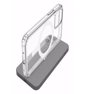 Iphone 14 PLUS Magsafe Kablosuz Şarj Destekli Şeffaf Kılıf