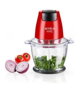 Arnica Rapid Plus Kırmızı GH21132 Mini 500 W Doğrayıcı