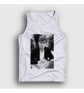 Presmono Unisex Beyaz Magnus Carlsen Büyükusta Satranç Atlet 424213tt (Beyaz)