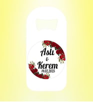 Magnet Açacak Nikah Nişan Düğün İçin Kişiye Özel