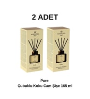 Marshel Pro Pure Çubuklu Koku Cam Sise 165 ml (2 Adet)