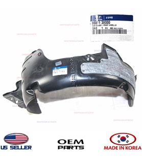 Çamurluk Davlumbazı Elantra Ön 11-13 Sol (Oem No: 86811-3X000)