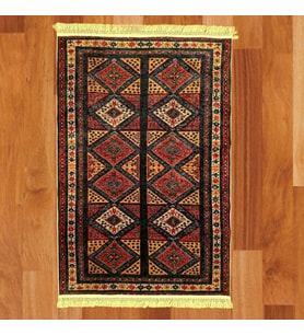 Geometrik Baklava Desenli 120 X 180 Dijital Baskı Halı