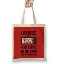 Sarcasm Funny Anime And Manga Otaku Lover Gift Bez Çanta Uzun Saplı
