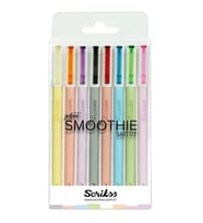 SCRIKSS SMOOTHİE JEL KALEM TÜKENMEZ KALEM 0.7 8 RENK