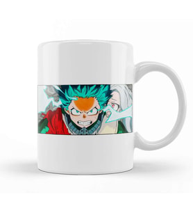 Midoriya One for All Full Cowl Kupa Bardak Porselen