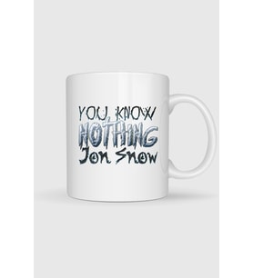Jon Snow Game Of Thrones Tasarımlı Kupa Bardak
