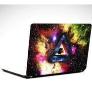 Galaksi ve Ağaç Laptop Sticker 13 İnch (34X24CM)