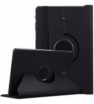 Samsung Galaxy Tab S4 T830 T835 Kılıf 360 Dönebilen Standlı Case (Siyah)