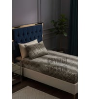 Lastikli Çarşaf 1 Yastık Kılıfı - Leopar - TEK KİŞİLİK