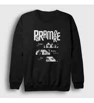 Presmono Unisex Siyah Band V2 Müzik Paramore Sweatshirt 479451tt
