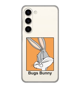 Samsung Galaxy S23 Uyumlu Bugs Bunny Tasarımlı Şeffaf Telefon Kılıfı