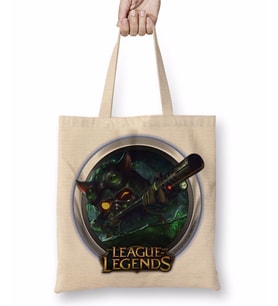 League of Legends Bez Çanta Uzun Saplı