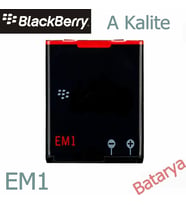 BlackBerry EM1 Batarya Curve 9350 9360 9370 Uyumlu Batarya E-M1 EM-1