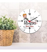 Erkek Hemşire Duvar Saati