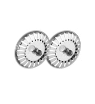 Çöpmak 2 Adet Mutfak Lavabo Sifon Gideri Paslanmaz Metal Tıpa Süzgeci 8 cm – Dayanıklı ve Uyumlu