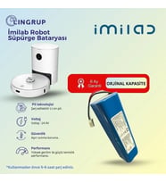İmilab V1 Robot Süpürge Uyumlu Batarya 5200 mAh -