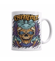 Criticalz Skull Tribal Kupa Bardak Porselen
