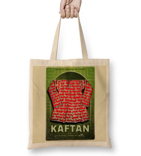 Kaftan Bez Çanta Uzun Saplı