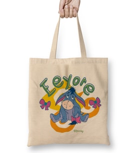 Winnie The Pooh Eeyore 02 Bez Çanta Uzun Saplı